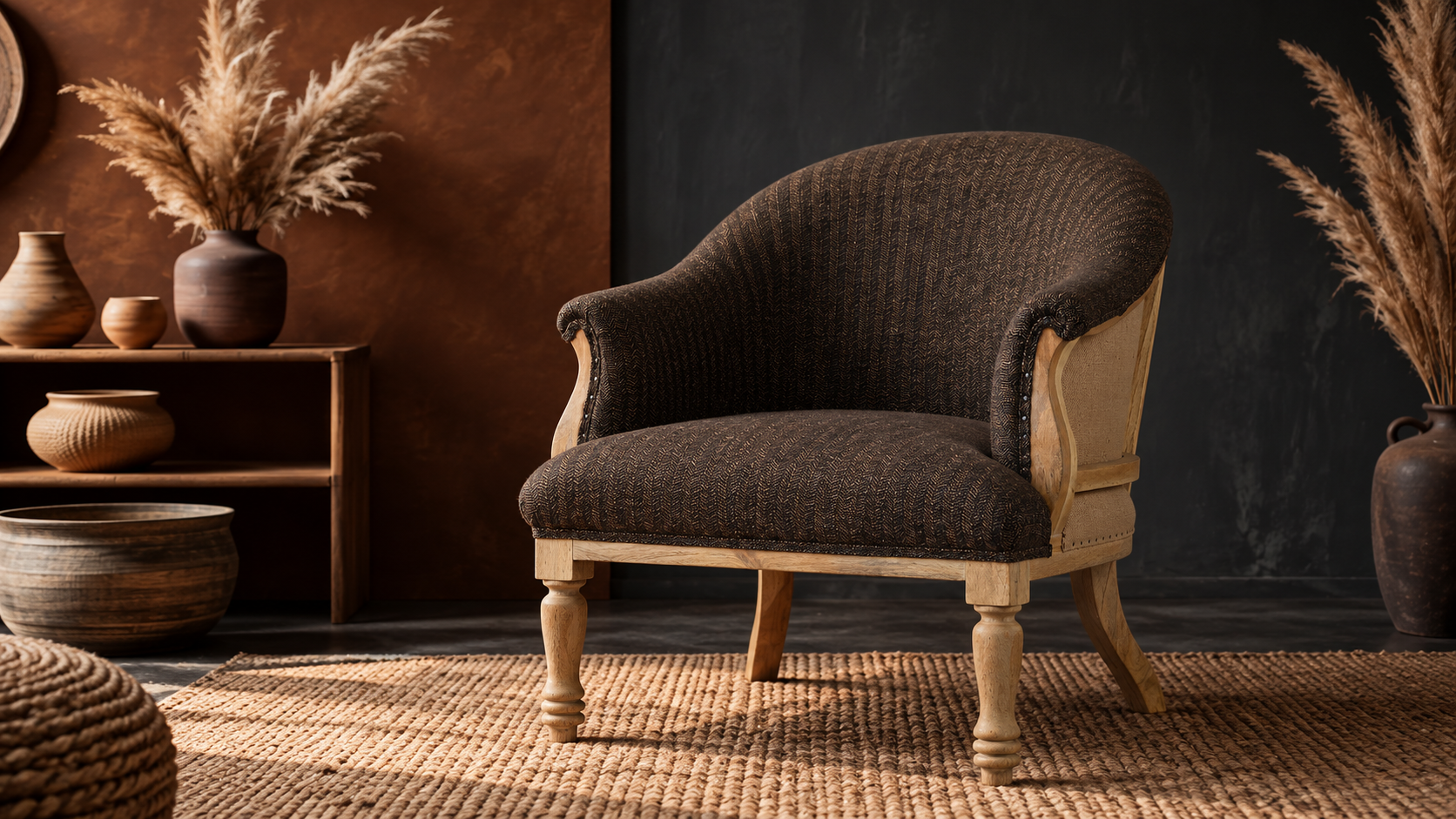 Leather Accent Chair