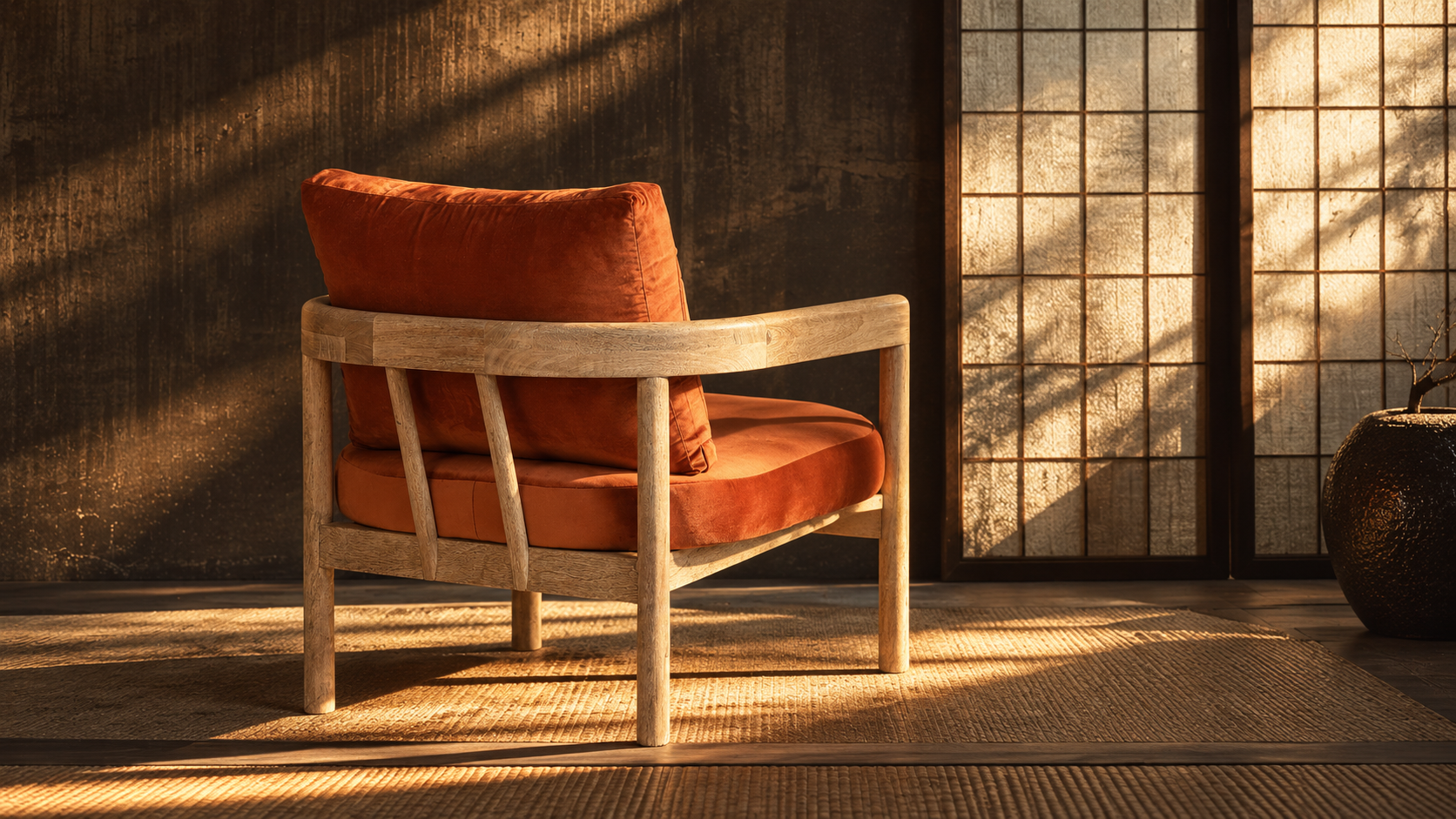 Fabric Armchair