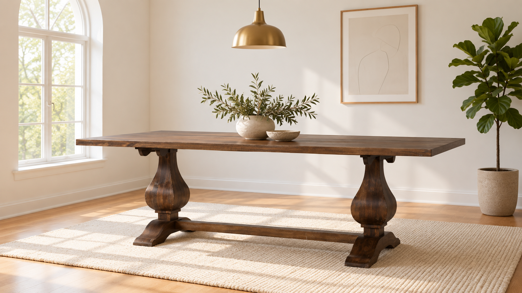 Round Dining Table
