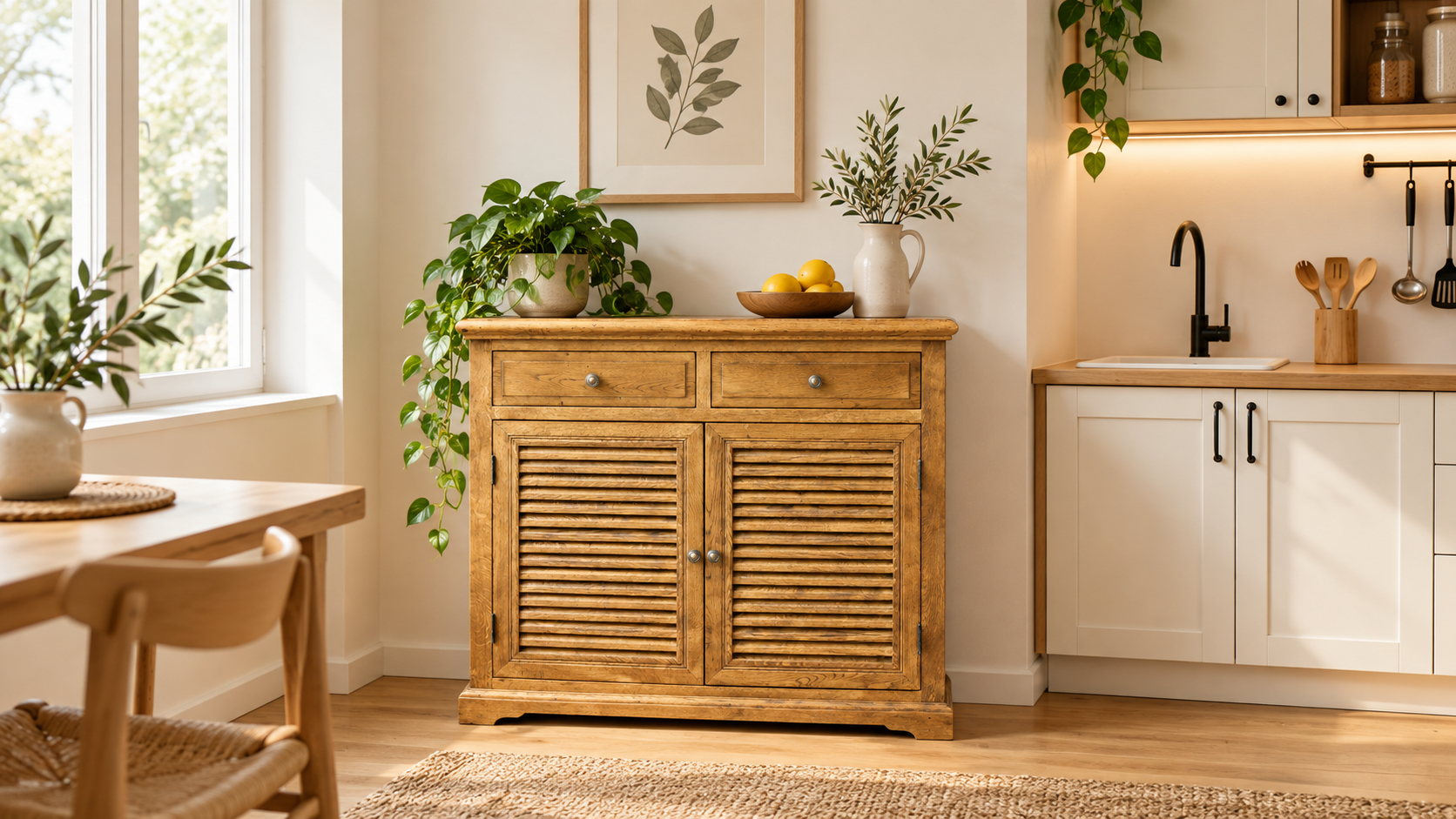 Butcher Block Cart