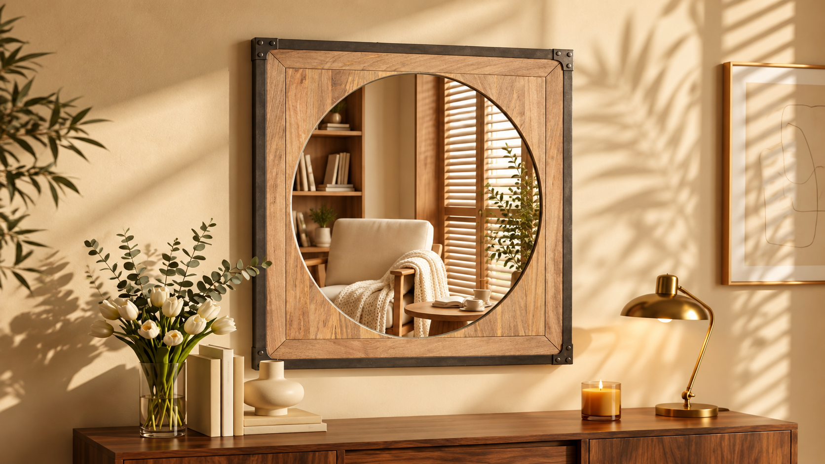 Round Decorative Mirror