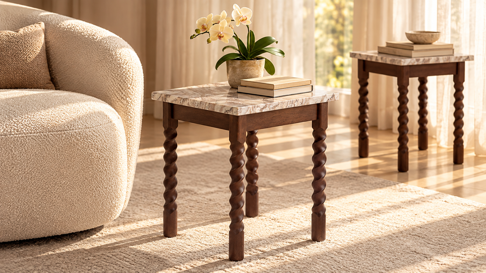 Fabric Stool