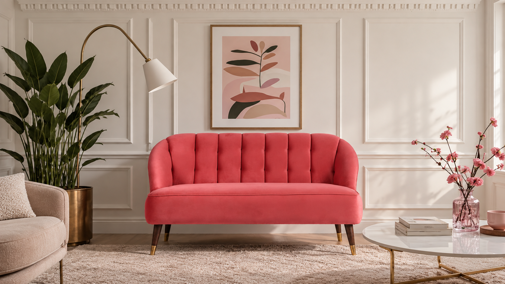 Pink Sofa