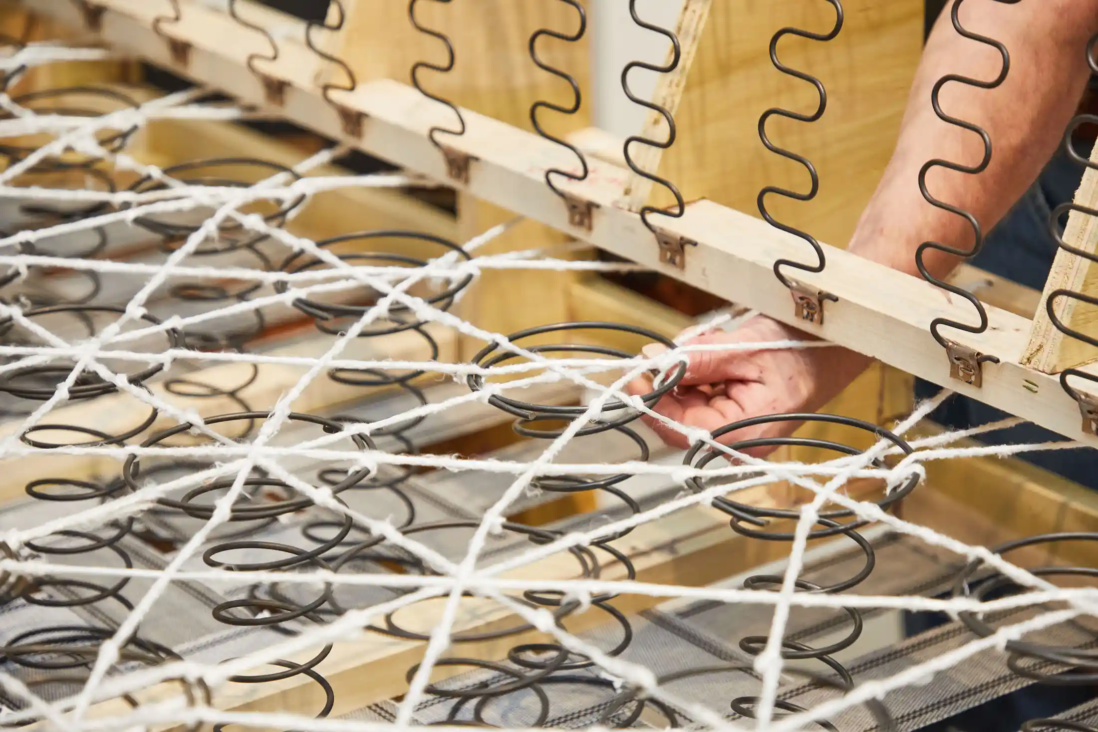Hand-Tied Suspension
