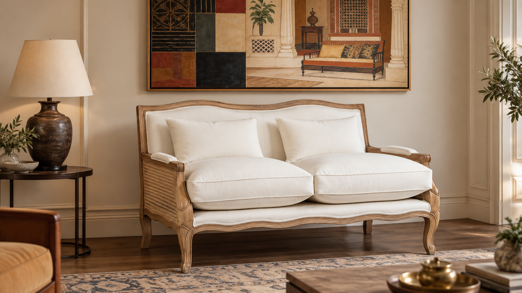 White Sofa