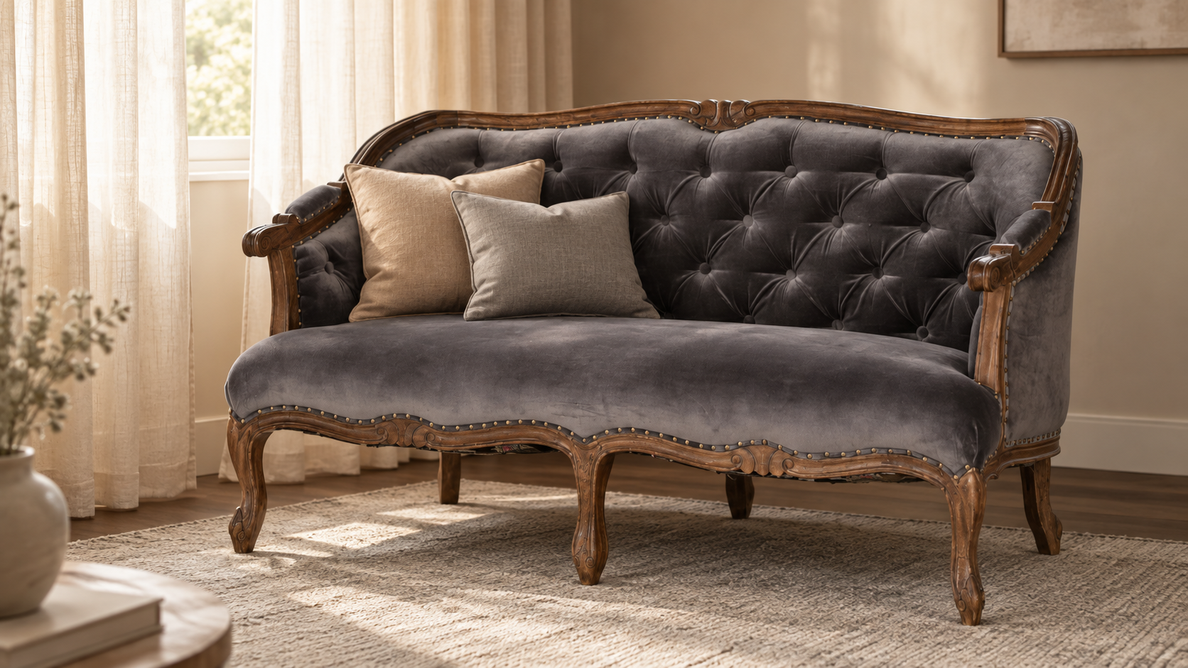 Dark Grey Sofa